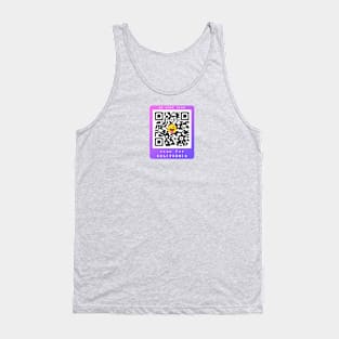 Scan for California, Qr Code Funny Memes -21 Tank Top